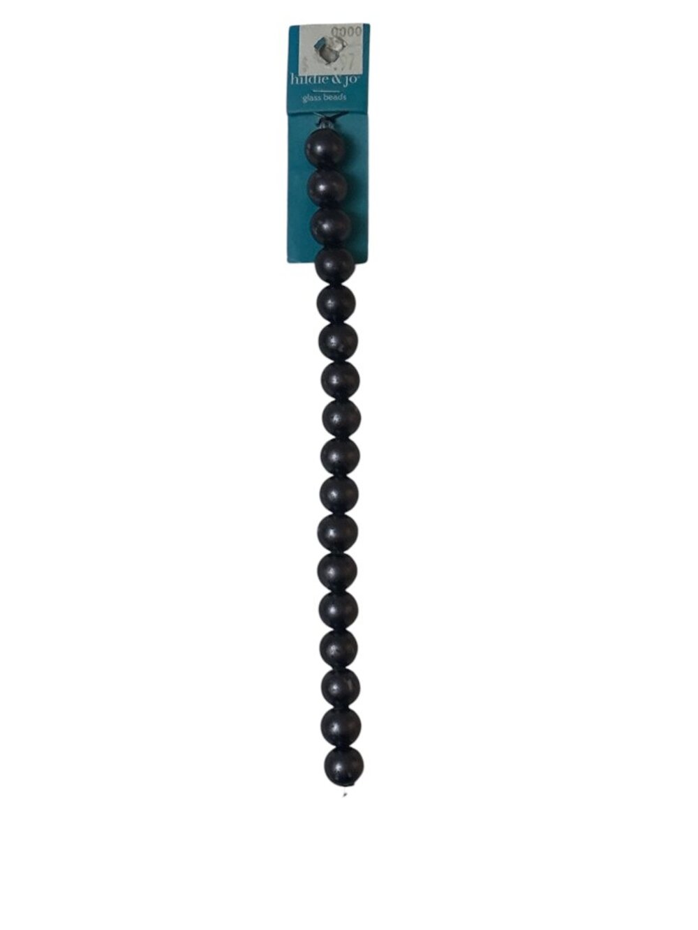 Hildie & Jo Gunmetal Glass Beads
